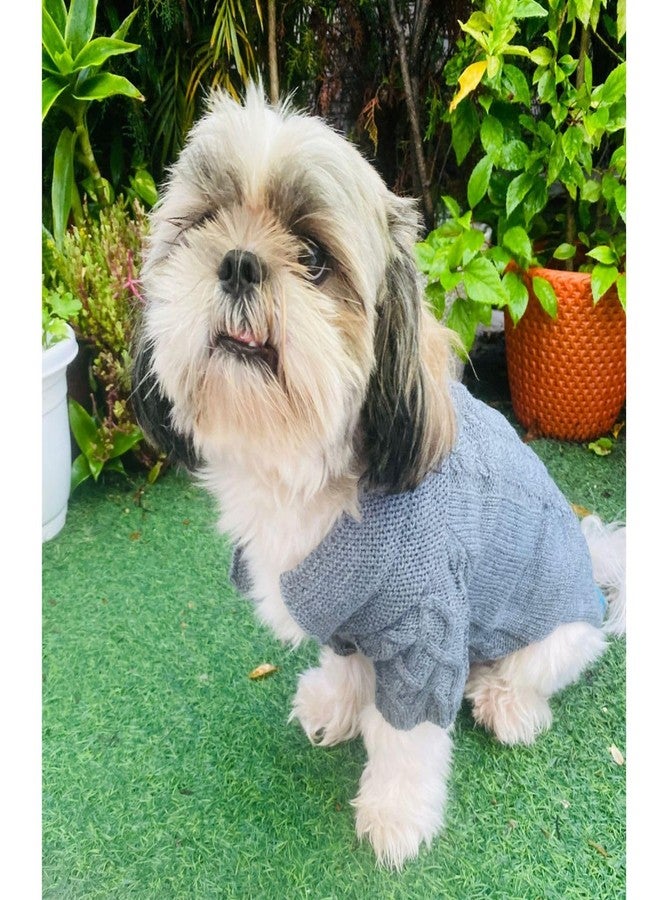 Lulala Winter Dog Sweater for Small Dogs | Soft Knitted Pet Jumper for Shih Tzu, Pomeranian, Puppy | Cozy & Warm Pullover for Cold Weather - Image 5